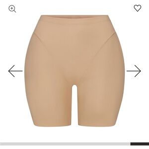 Women's Tan Shorts Skims shape wear butt and hip  S & M sizes abailable